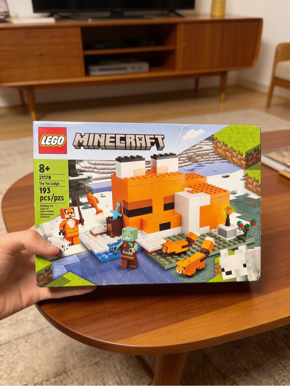 LEGO Minecraft Fox Lodge set no 21178 - Picture 1 of 6